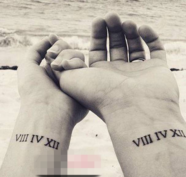 多款情侣创意个性文艺小清新纹身图案