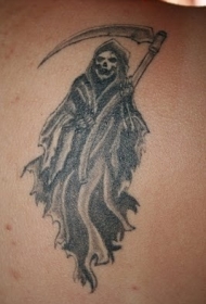 old school死神纹身图案