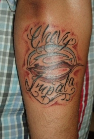 雪佛兰房车标志纹身图案