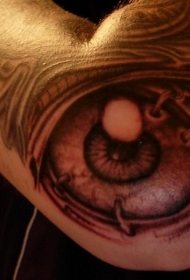 手臂个性眼睛纹身图案缩略频道推荐图