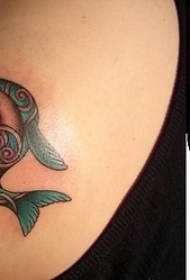 富兰克林市徽章纹身图案