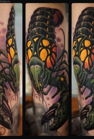 new school彩绘变异龙虾个性纹身图案缩略频道推荐图