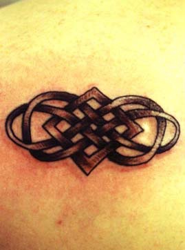 凯尔特结花纹纹身图案