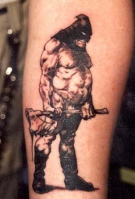 亚斯塔罗斯刽子手纹身图案