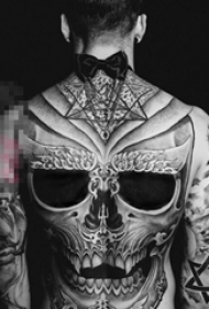 多款骷髅头霸气潮流个性创意纹身图案