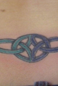 凯尔特风格简约图腾纹身图案