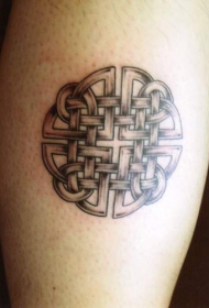 经典的凯尔特结纹身图案