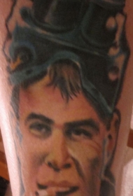 手臂捉鬼敢死队肖像纹身图案