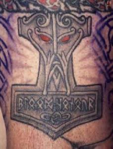 部落风字符纹身图案