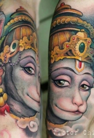 丰富多彩的哈努曼纹身图案