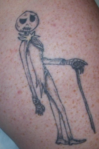 奇特的卡通怪物纹身图案