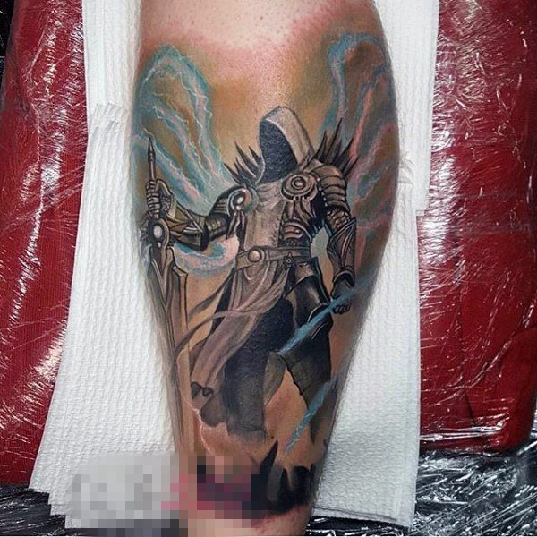 属于男生的童年记忆彩绘动漫创意纹身图案