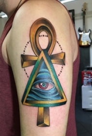 多款宗教元素创意经典十字架纹身图案