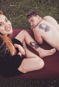 多款创意有趣的多人文艺小清新唯美纹身图案