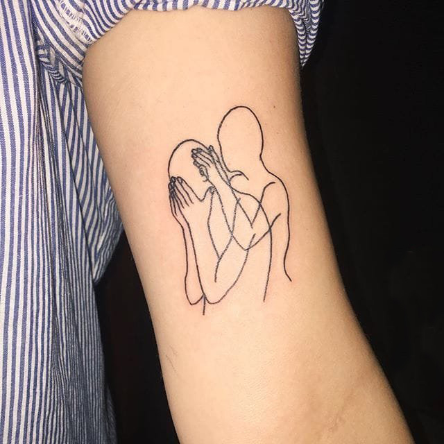 多款创意独特精致的设计感十足的抽象搞怪纹身图案