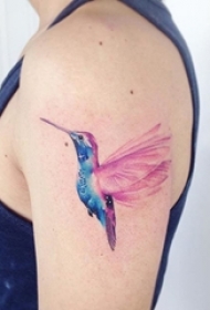 多款彩绘水彩素描星空元素渐变精致纹身图案