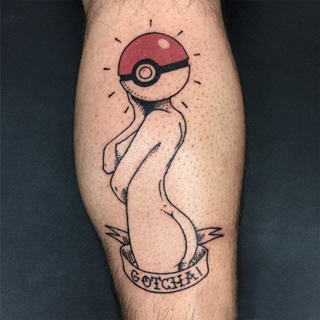 多款黑色线条创意文艺精美抽象性感女郎纹身图案