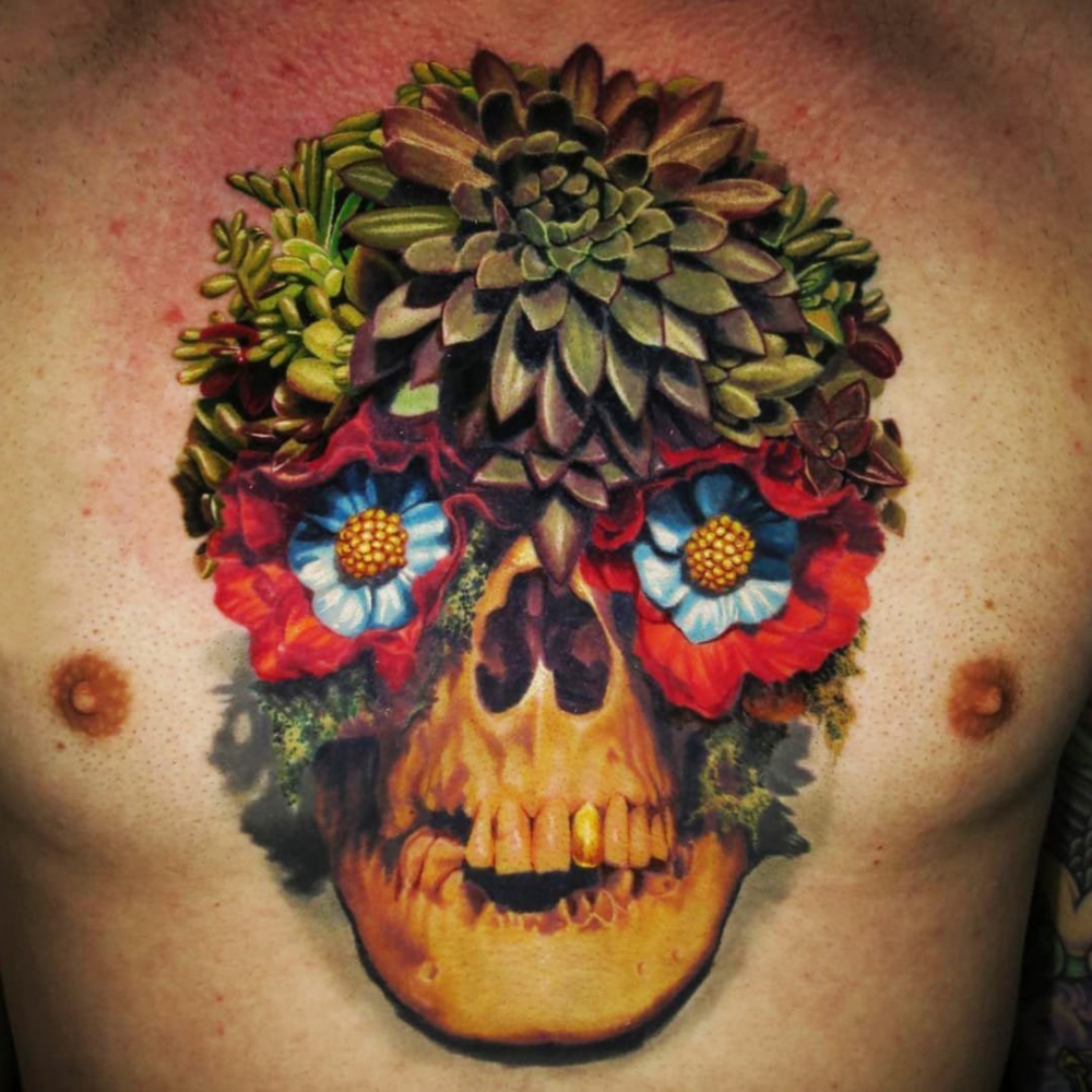 多款彩绘水彩素描创意文艺唯美精致纹身图案