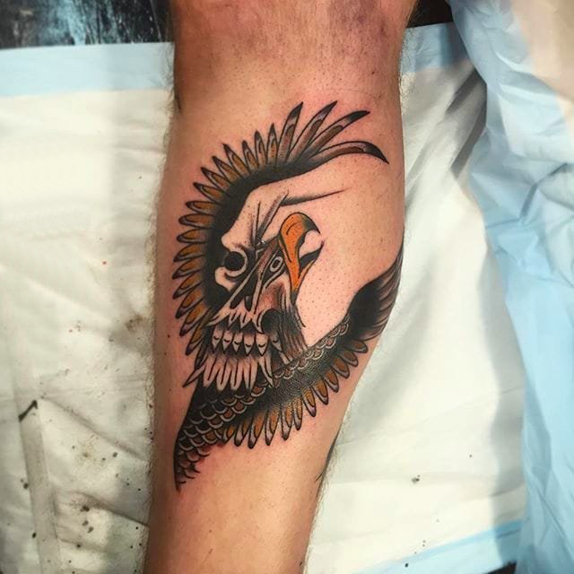 多款彩绘水彩素描创意霸气经典抽象纹身图案