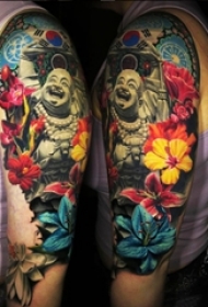 多款彩绘水彩素描创意文艺唯美精致纹身图案