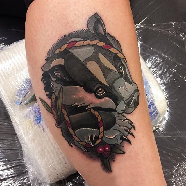 不可思议的新传统纹身图案