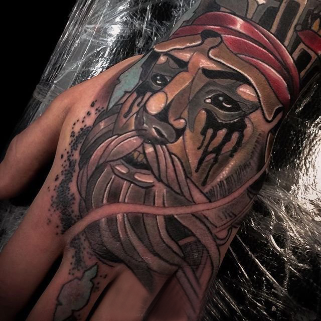 不可思议的新传统纹身图案