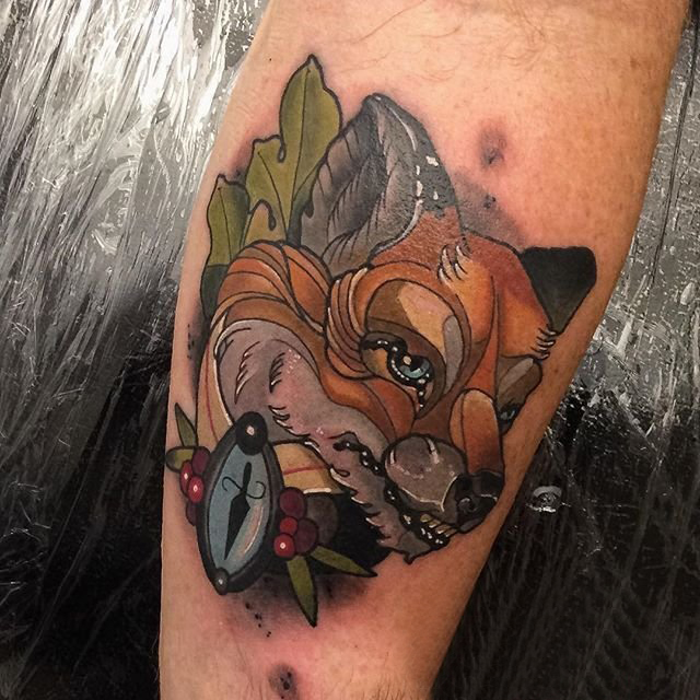 不可思议的新传统纹身图案