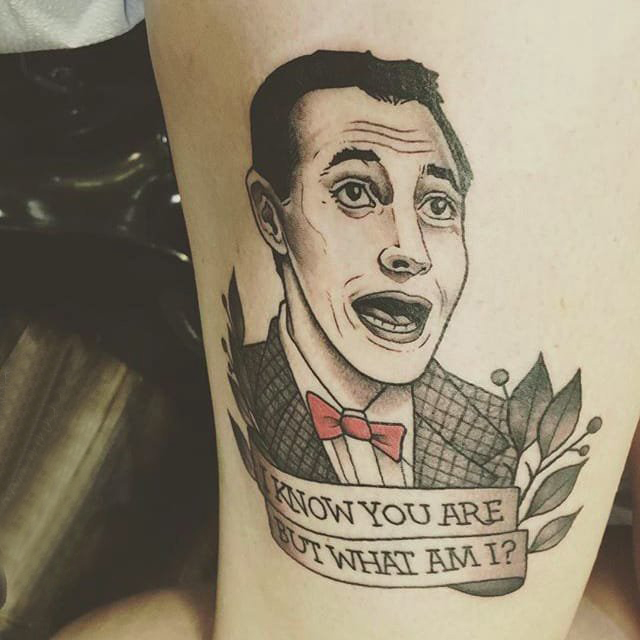 多款彩绘水彩搞笑抽象有趣人物肖像纹身图案