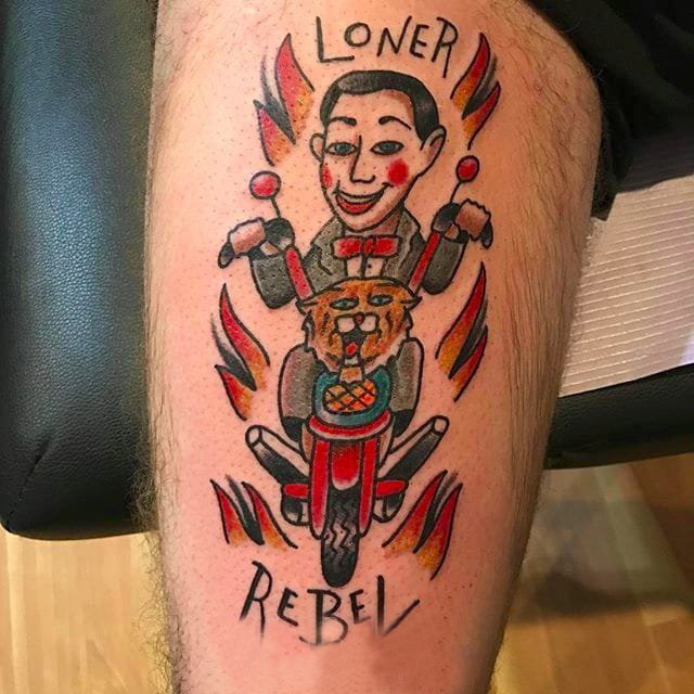 多款彩绘水彩搞笑抽象有趣人物肖像纹身图案