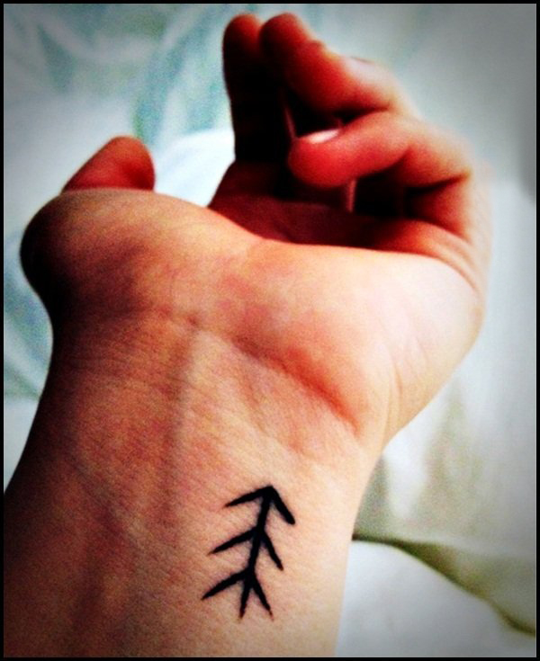 多款黑色线条素描经典文艺小图案纹身图案