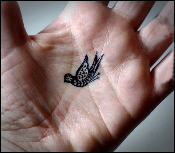 多款黑色线条素描经典文艺小图案纹身图案