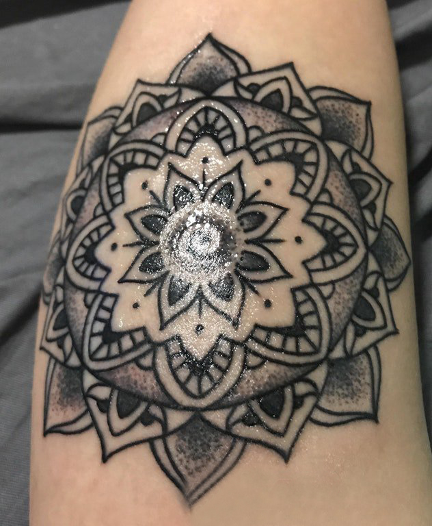 梵花纹身 女生手臂上梵花纹身唯美图片