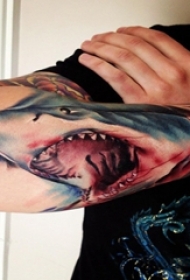 多款线条素描霸气精美3d纹身图案