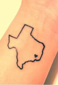 几何纹身 女生手臂上几何纹身图片