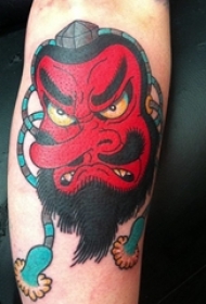 多款彩绘水彩素描日本传统经典纹身图案