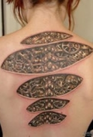 奇特创意侯本纹身