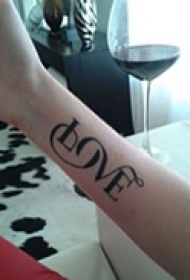 流行时尚英文纹身图片