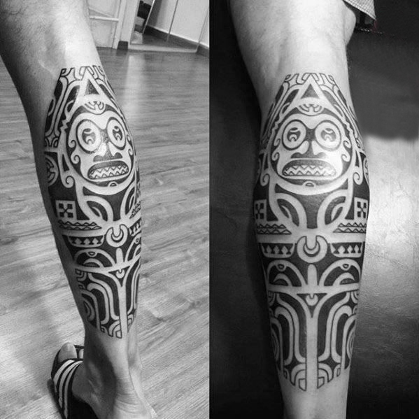 部落图腾纹身 多款简单线条纹身素描部落图腾纹身图案