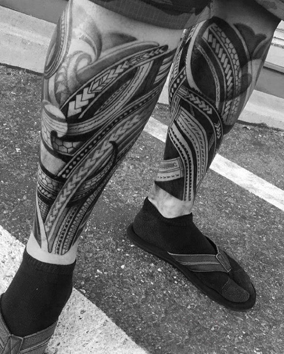 部落图腾纹身 多款简单线条纹身素描部落图腾纹身图案