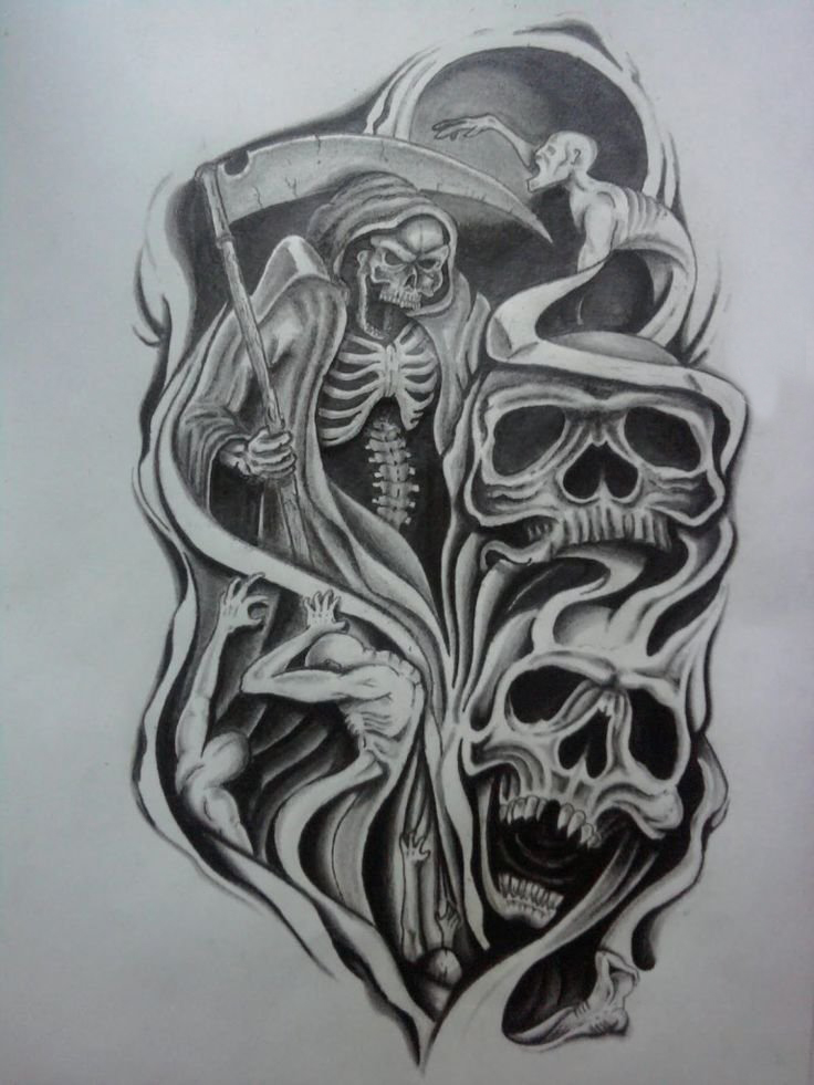 部落图腾纹身手稿 多款简单线条纹身黑色部落图腾纹身手稿