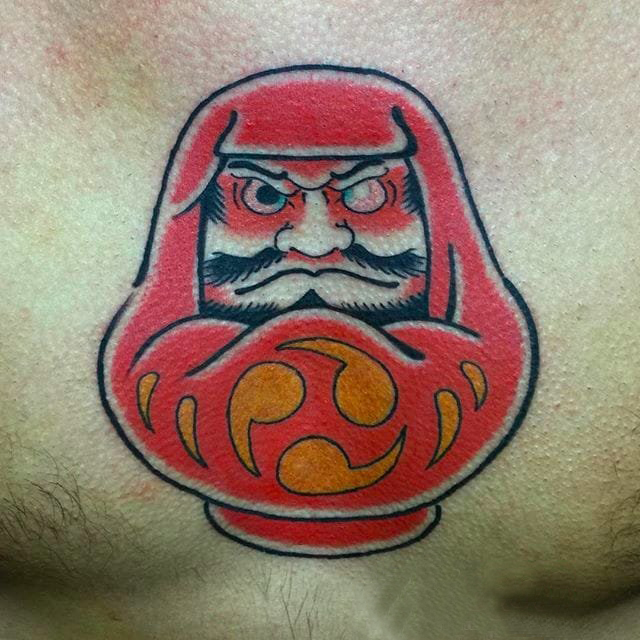 干净简单日式纹身图案