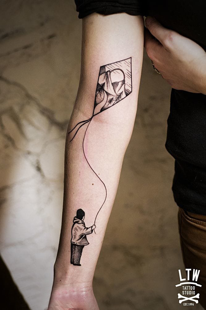 简单纹身小图案 多款简单线条纹身素描小图案纹身图片