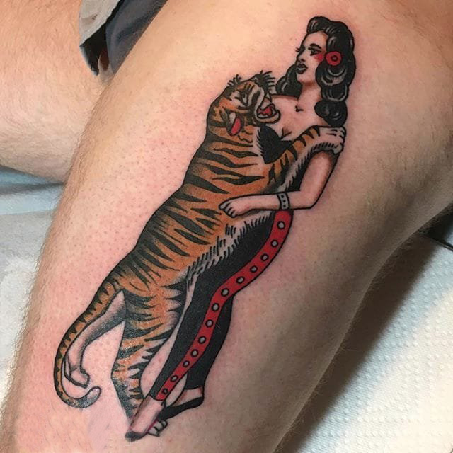 女生人物纹身图案 多款欧美抽象纹身彩色女生人物纹身图案