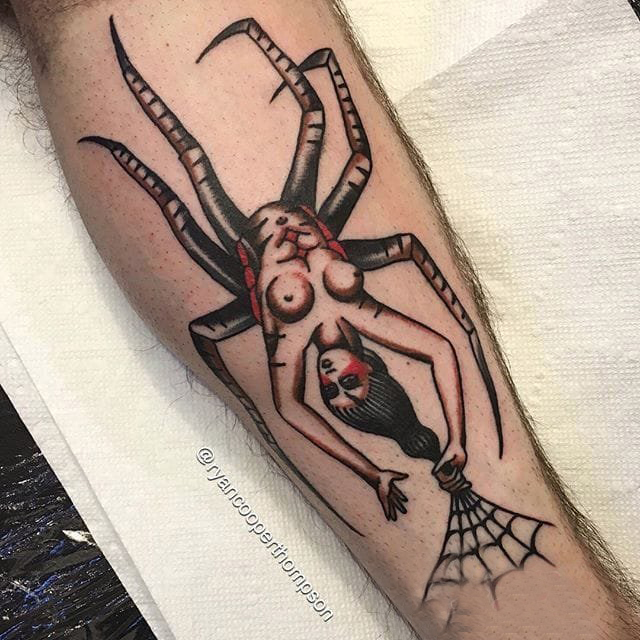 女生人物纹身图案 多款欧美抽象纹身彩色女生人物纹身图案