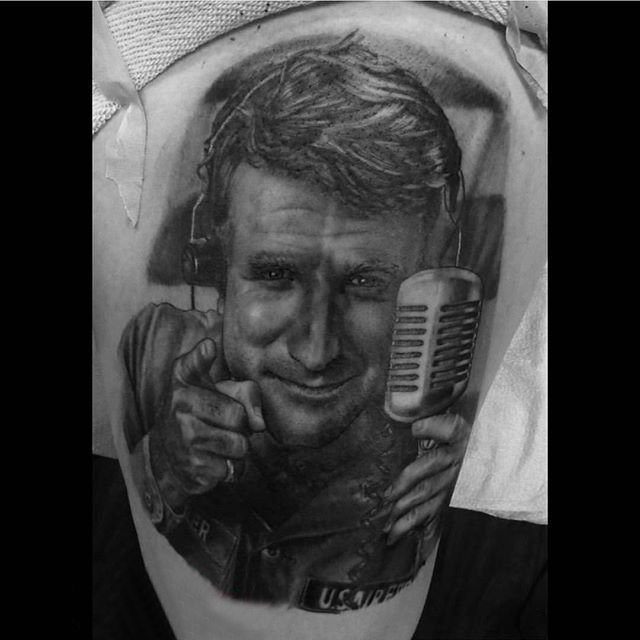 人物肖像纹身 多款人物肖像纹身黑灰写实纹身图案