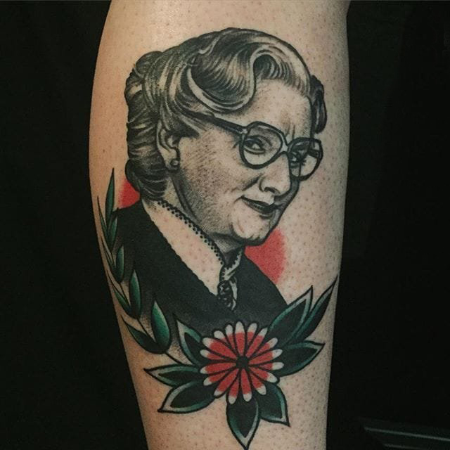 人物肖像纹身 多款人物肖像纹身黑灰写实纹身图案