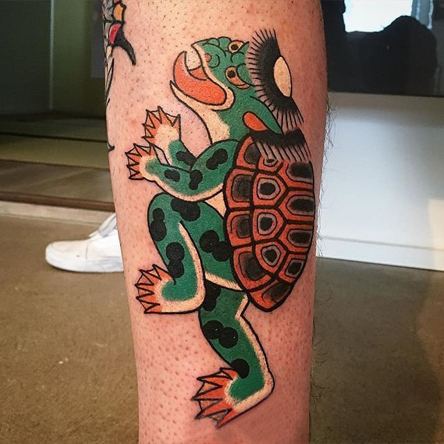 日本传统纹身图案 多款彩色纹身素描日本传统纹身图案