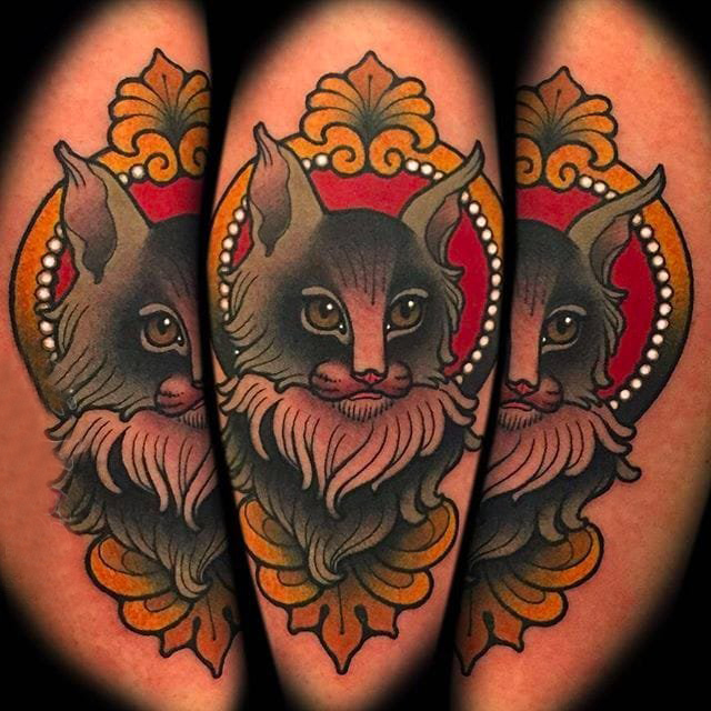 彩绘纹身 多款彩绘纹身素描经典纹身图案