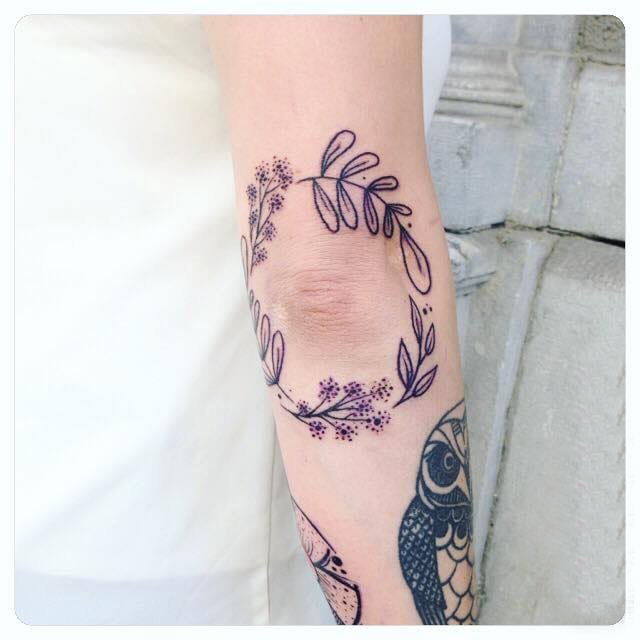 简单线条纹身 多款小清新文艺纹身素描简单线条纹身图案