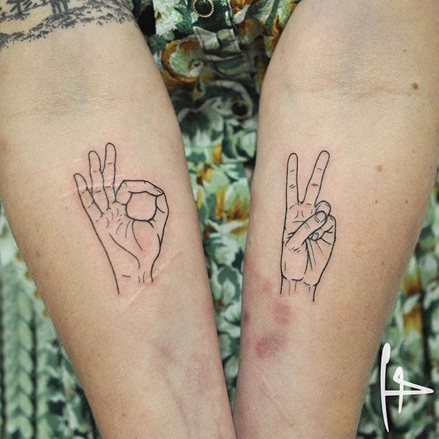 欧美抽象纹身 多款简单线条纹身欧美抽象纹身图案